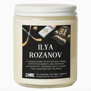 HEATED RIVALRY ILYA ROZANOV SOY CANDLE